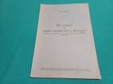 DES ORIGINES DU REGIME REPRESENTATIF EN ROUMANIE /JEAN C. FILITTI / 1931 * 400