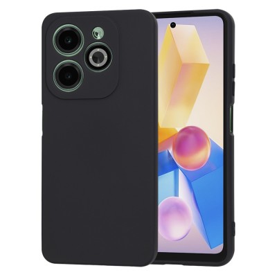 Husa silicon Infinix Hot 40i Techsuit SoftFlex, negru foto