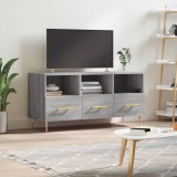 VidaXL Dulap TV, gri sonoma, 102x36x50 cm, lemn prelucrat