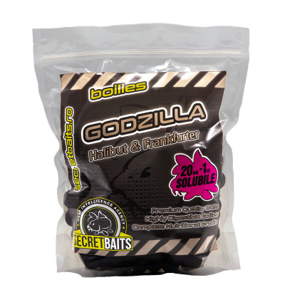 Secret Baits Soluble Godzilla Boilies 20mm - 1kg foto