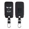 Husa Cheie Auto pentru Renault / Dacia - 4 Butoane - Keyless Go, Piele ecologica, Negru, 44637.01