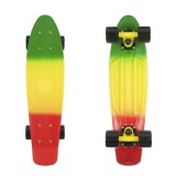 Penny Board Fish Classic 3Culori 22 inch, Gri / Galben / Rosu / Negru