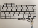 Tastatura Laptop Gaming, Asus, ROG Zephyrus G16 GU605C, GU605CP, GU605CR, GU605CW, iluminata, RGB 4 Zone, 16 pini, alba, layout US