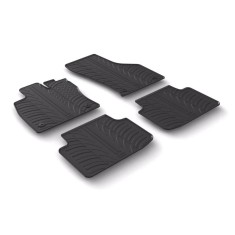 Set Covorase Auto din Cauciuc Gledring pentru BMW X1 F48 / Hybrid, 2015-prezent, 4 piese foto
