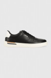 BOSS sneakers din piele Clint culoarea negru, 50498894