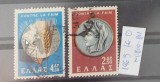 TS21 - Timbre serie Grecia 1963 Mi800-801