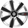 Set 4 Capace Roti GTX Carbon Gri-Negru R14, Pentru Fiat, Autohelix MSA