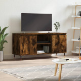 Comodă TV, stejar fumuriu, 104x35x50 cm, lemn compozit, vidaXL