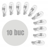 Cumpara ieftin Bec de poziție W3W - T10 12V 3W - set de 10 - CARGUARD