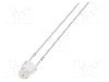 Dioda LED, 3mm, ro&amp;#351;ie, 500mcd, 20mA, 2,1V, OPTOSUPPLY - OSR5PA3VA1A