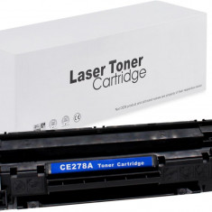 Toner de imprimanta pentru HP , CE278A / CRG726 / CRG728 / 78A , Negru , 2100 pagini , neutral box