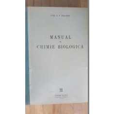 Manual de chimie biologica- Acad. A.V.Palladin