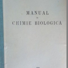 Manual de chimie biologica- Acad. A.V.Palladin