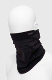 adidas Performance fular impletit culoarea negru, neted