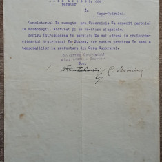 Numire expozit parohial, semnatura episcop Ipolit Vorobchievici, Cernauti 1920