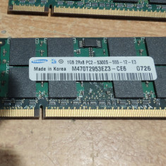 Ram Laptop Samsung 1GB DDR2 PC2-5300S M470T2953EZ3-CE6