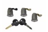 Set yale inchidere Citroen Berlingo 1996-2008, Xsara 1997-2005, Xsara Picasso 1999-2010, Peugeot Partner 1996-2002, cu chei, cu 2 butuci blocare usa,