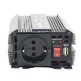 RO: Invertor de tensiune AlcaPower by President 150W 12V-230V, sinusoida modificata, port USB