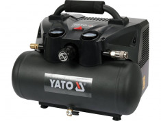 YATO Compresor de aer compatibil cu acumulatori Li-Ion 2x3.0Ah 36V, 98 l/min, 8 Bar foto