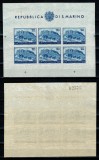 San Marino 1950 - Aniversare UPU, KLB nedant. neuzat