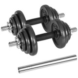 GANTERE REGLABILE CU VALIZA TOTAL 20KG REBEL ACTIVE EuroGoods Quality