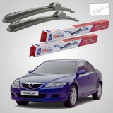 Cumpara ieftin Ștergătoare Mazda 6 GG 2002-2005 | Set Față Flat &ndash; TeamCar&reg;