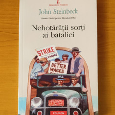 John Steinbeck - Nehotărății sorți ai bătăliei
