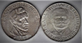 Austria Lot 2 monede comemorative argint 25 schilling 1964+1972 total 26 gr, Europa