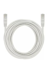 Cablu de rețea UTP, gri, Ethernet Cat 5e, lungime 10 m - cablu patch internet cu conector RJ45