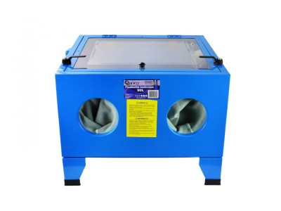Cabina de sablat cu capacitate de 90L, Geko G02021 foto