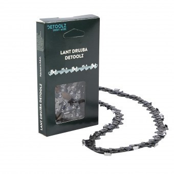 Lant drujba Detoolz, lungime 16&amp;#039;, pas 3/8&amp;#039;, grosime 1.3mm, 55 pinteni, 27 dinti, full chisel foto