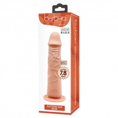 Dildo cu ventuza Barbara Calvin 20 cm foto
