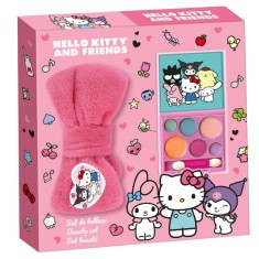 Set cadou cu bentita si machiaj Hello Kitty &amp; Friends, 4061