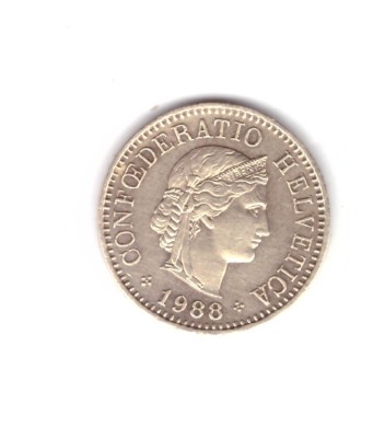 Moneda Elvetia 5 rappen 1988, stare foarte buna, curata foto