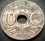 Moneda istorica 10 CENTIMES - FRANTA, anul 1929 * cod 3727
