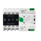 Cumpara ieftin Comutator de Transfer Automat de Putere Trifazat EARU EAATS-A-CS-125, 4P 125A ATS, Sina DIN pentru Panouri Fotovoltaice