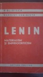 Materialism si empiriocreticism-Lenin