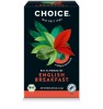 Ceai Negru English Breakfast Bio 20 pliculete x 2.2 grame Choice, Choice Organics