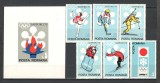 Romania.1971 Olimpiada de iarna SAPPORO TR.347