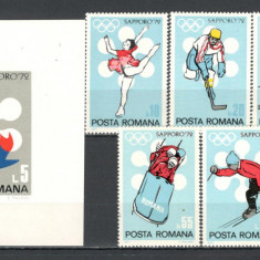 Romania.1971 Olimpiada de iarna SAPPORO TR.347