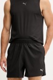 Puma pantaloni scurți de antrenament culoarea negru, 525911