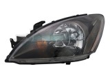 Far Mitsubishi Lancer (CS) 09.2003-09.2007 TYC partea Dreapta, tip bec H4 fara motoras, reglare electrica, culoare rama neagra