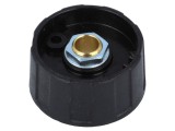 Buton rotativ ABS 6,35mm 31x15,5mm