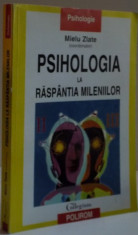 PSIHOLOGIA LA RASPANTIA MILENIILOR , 2001 foto