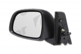Oglinda exterioara Fiat Sedici (Fy/Gy), 03.2006-, Suzuki Sx4 (Ey/Gy), 05.2006-05.2013 , partea Stanga, culoare sticla crom, sticla convexa, carcasa g