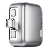 Adaptor Auto Disconnect USB-C Forward KH-51 pentru Alimentare cu Deconectare Automata si Protectie Baterie, Argintiu