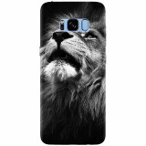 Husa silicon pentru Samsung S8 Plus, Majestic Lion Portrait
