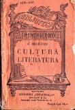 C8516N Cultură și literatură de Garabet Ibrăileanu, Biblioteca pentru toți