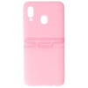 Husa Samsung Galaxy A30, TPU Matte, Rosu, Protectie Telefon