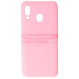 Husa Samsung Galaxy A30, TPU Matte, Rosu, Protectie Telefon